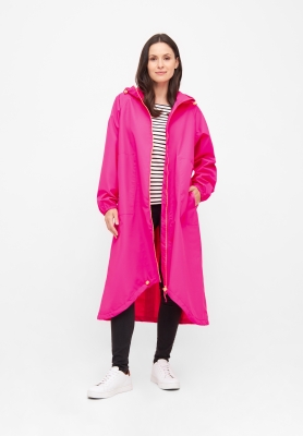 Kapby Damen Regenjacke - Pink Glo Rosa